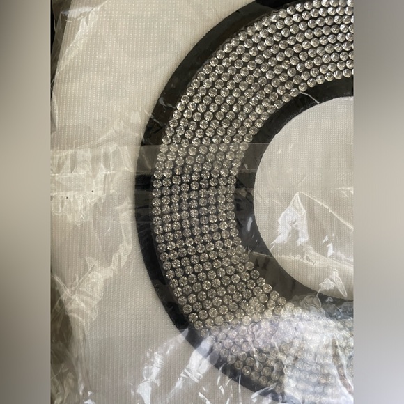 24/hr sale💗Josephine Blanc luxury runway couture bodycon white dress rhinestone - Picture 8 of 9